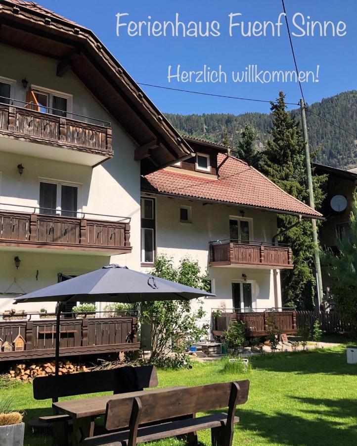 Appartement Felsblick Ferienhaus Fuenf Sinne Döbriach Eksteriør bilde